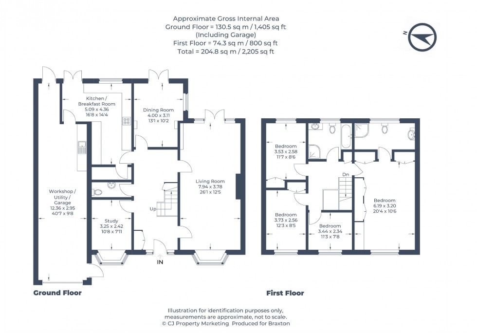Floorplan for Cannon Lane, Maidenhead