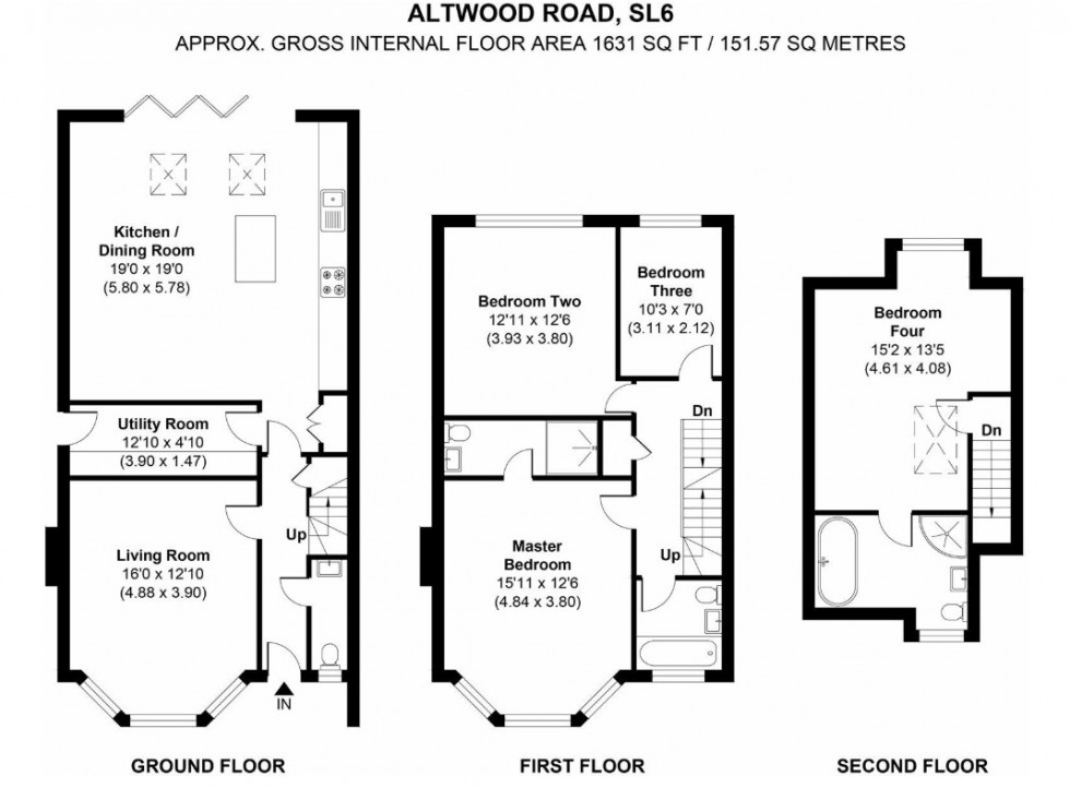 Floorplan for New Home, Altwood Area, Maidenhead