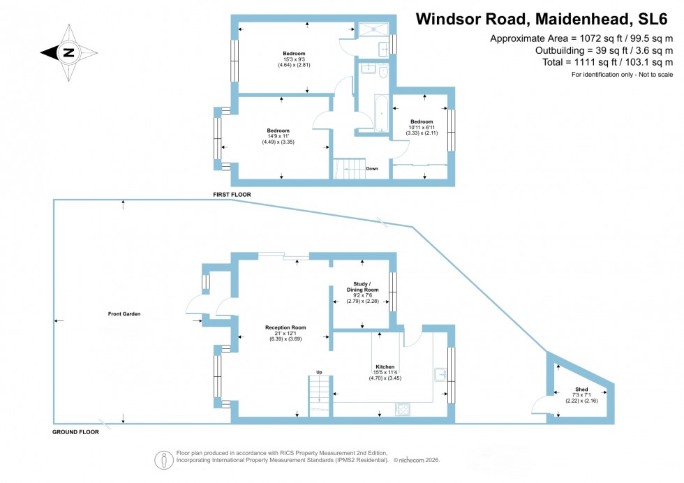 Floorplan for Windsor Road, Maidenhead