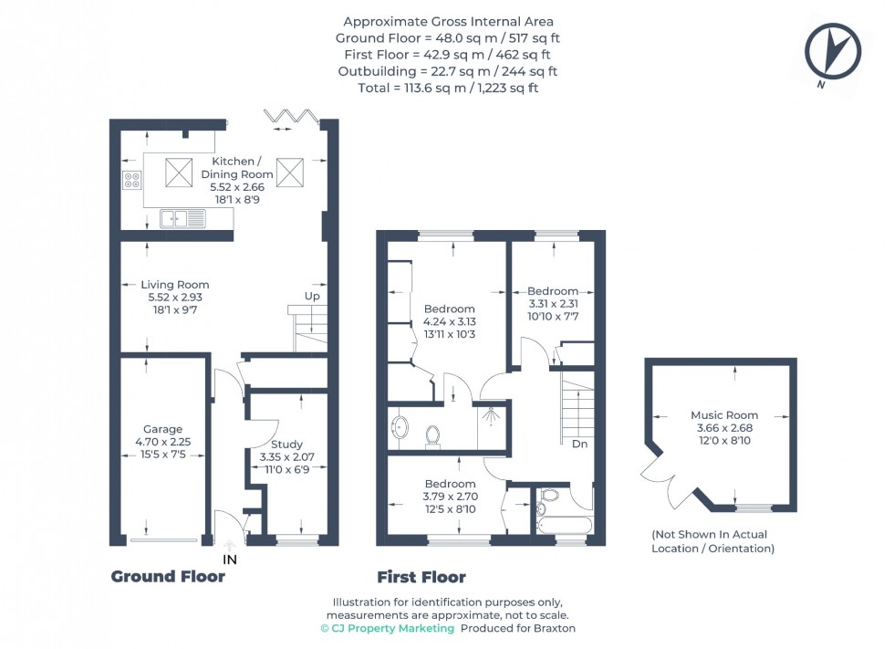 Floorplan for Aldebury Road, Maidenhead