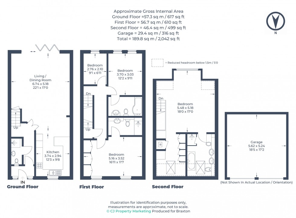 Floorplan for Temple Mill Island, Marlow