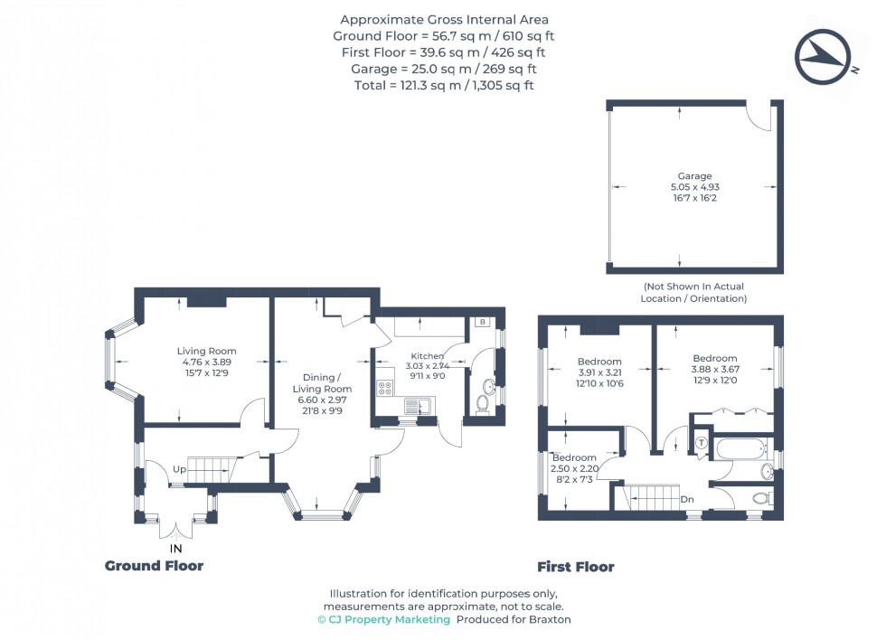 Floorplan for Farm Road, Maidenhead