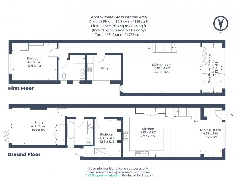 Floorplan for River Road, Taplow, Maidenhead