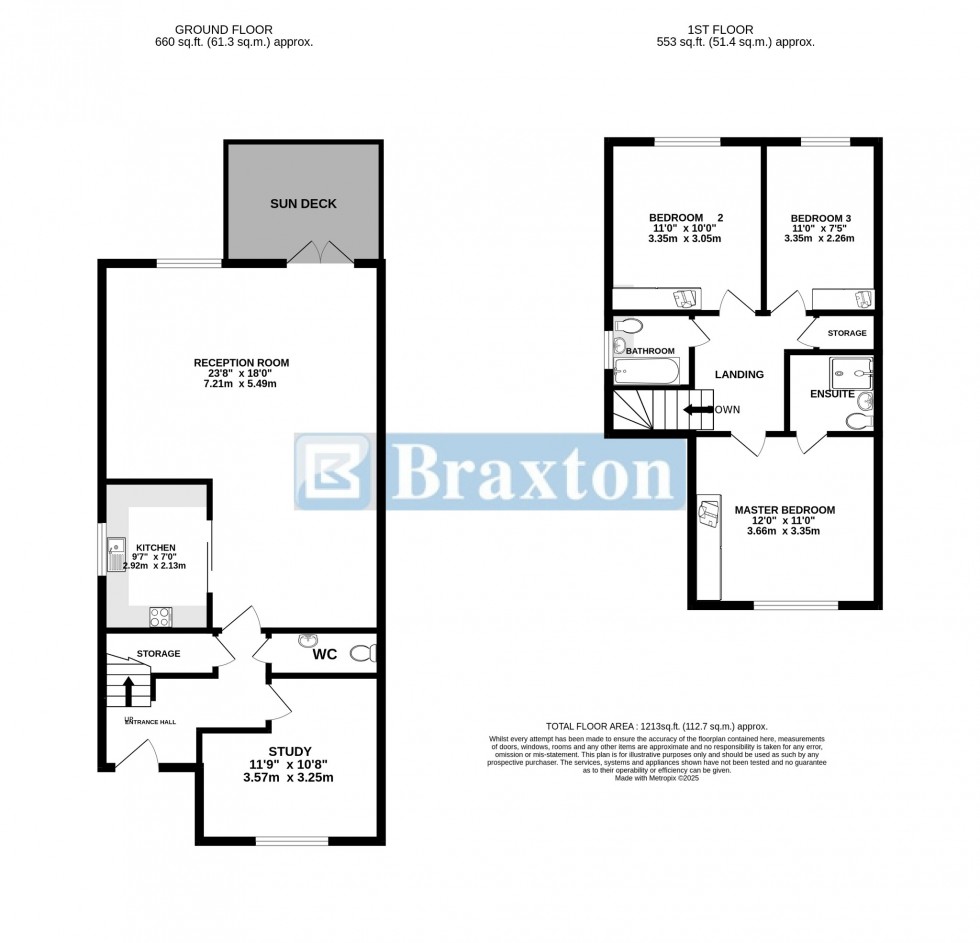 Floorplan for Blackamoor Lane, Maidenhead
