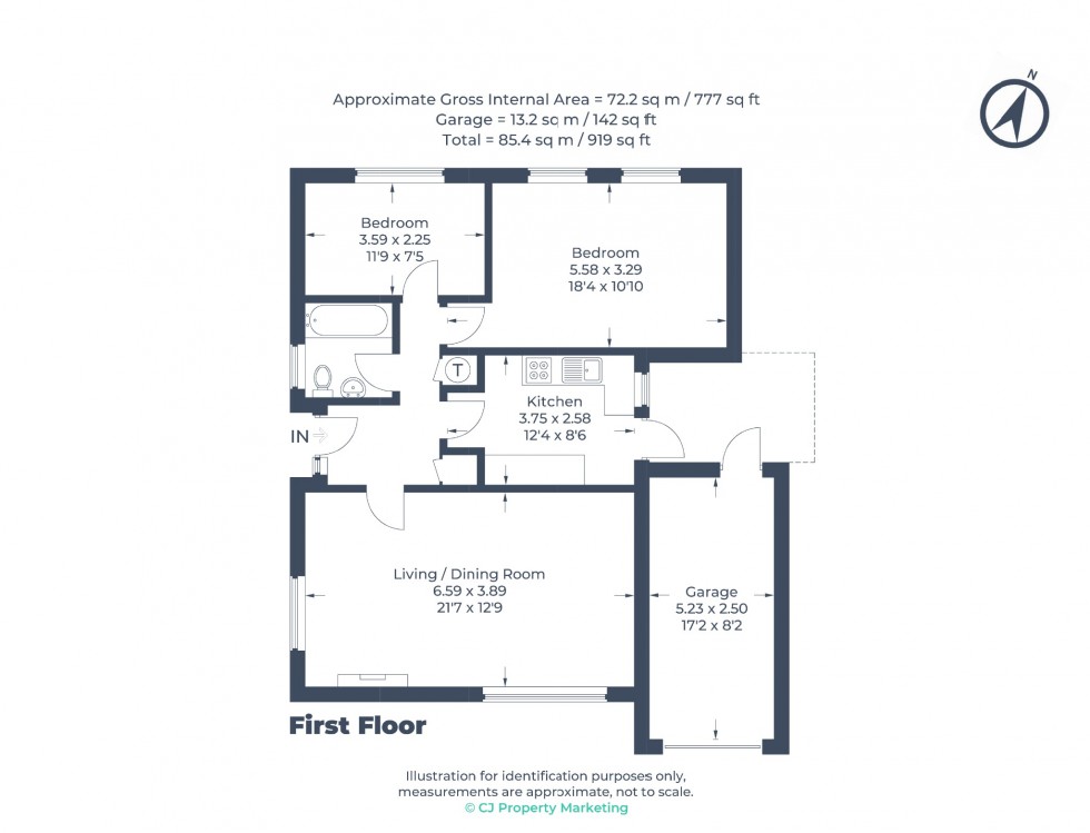 Floorplan for River Area, Maidenhead