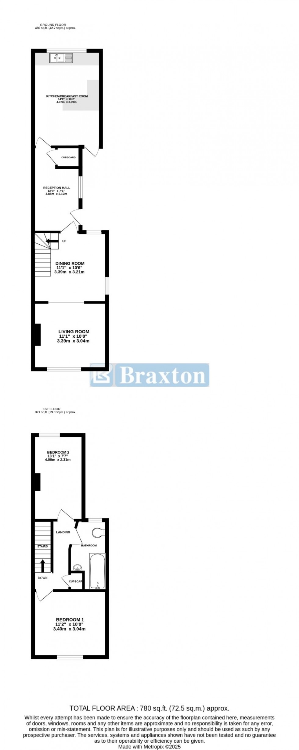 Floorplan for Close To Town & Station, Maidenhead