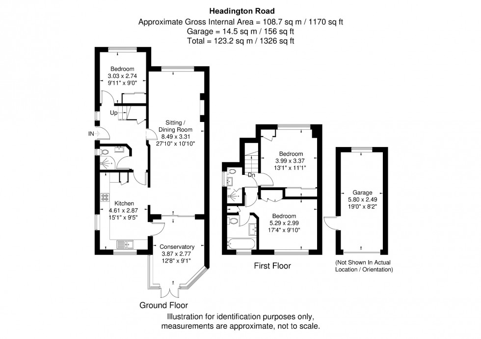 Floorplan for Headington Road, Maidenhead