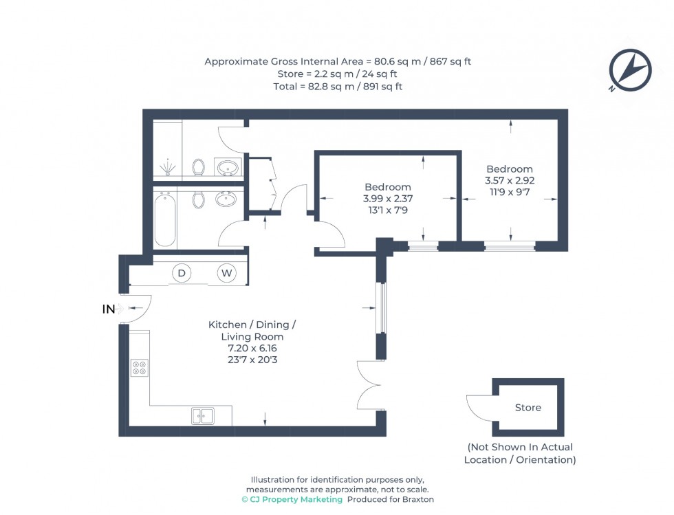 Floorplan for The Grove, Maidenhead