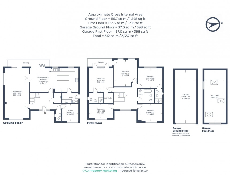 Floorplan for River Area, Maidenhead