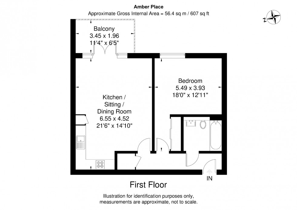 Floorplan for Oldfield Road, Maidenhead