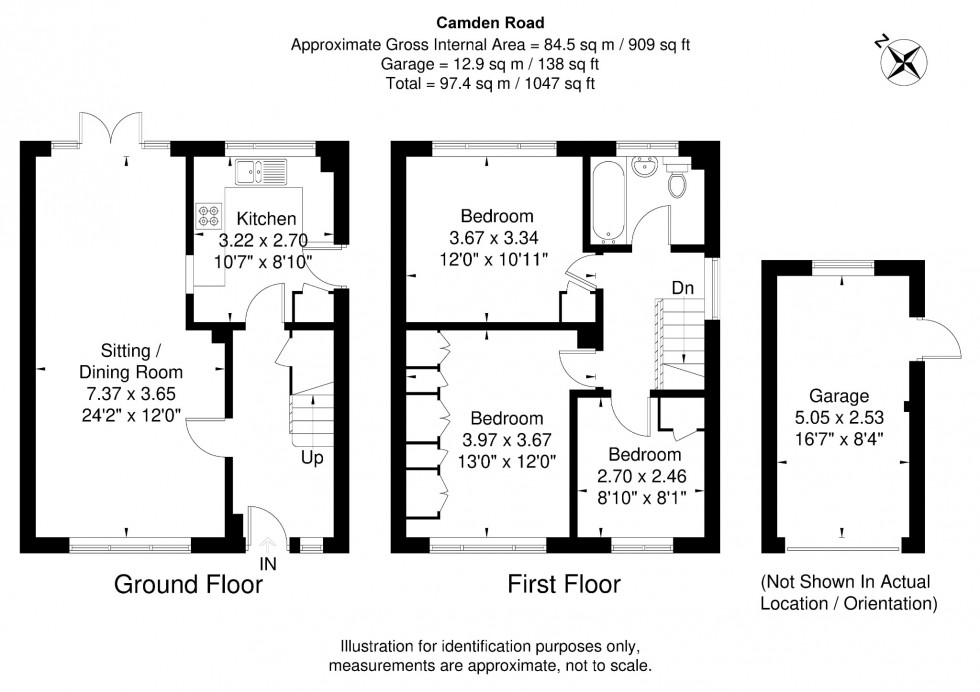 Floorplan for Camden Road, Maidenhead