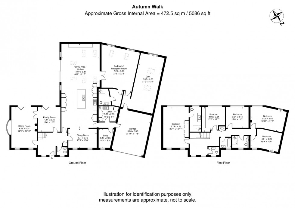 Floorplan for Autumn Walk, Maidenhead