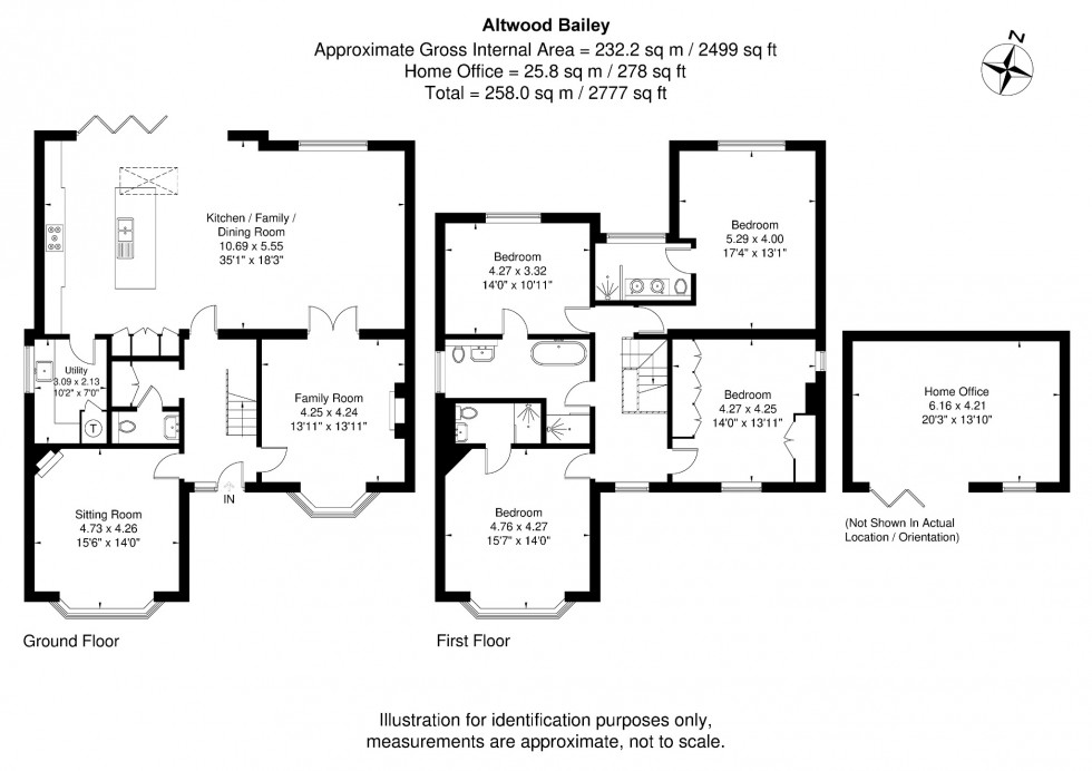 Floorplan for Altwood Bailey, Maidenhead