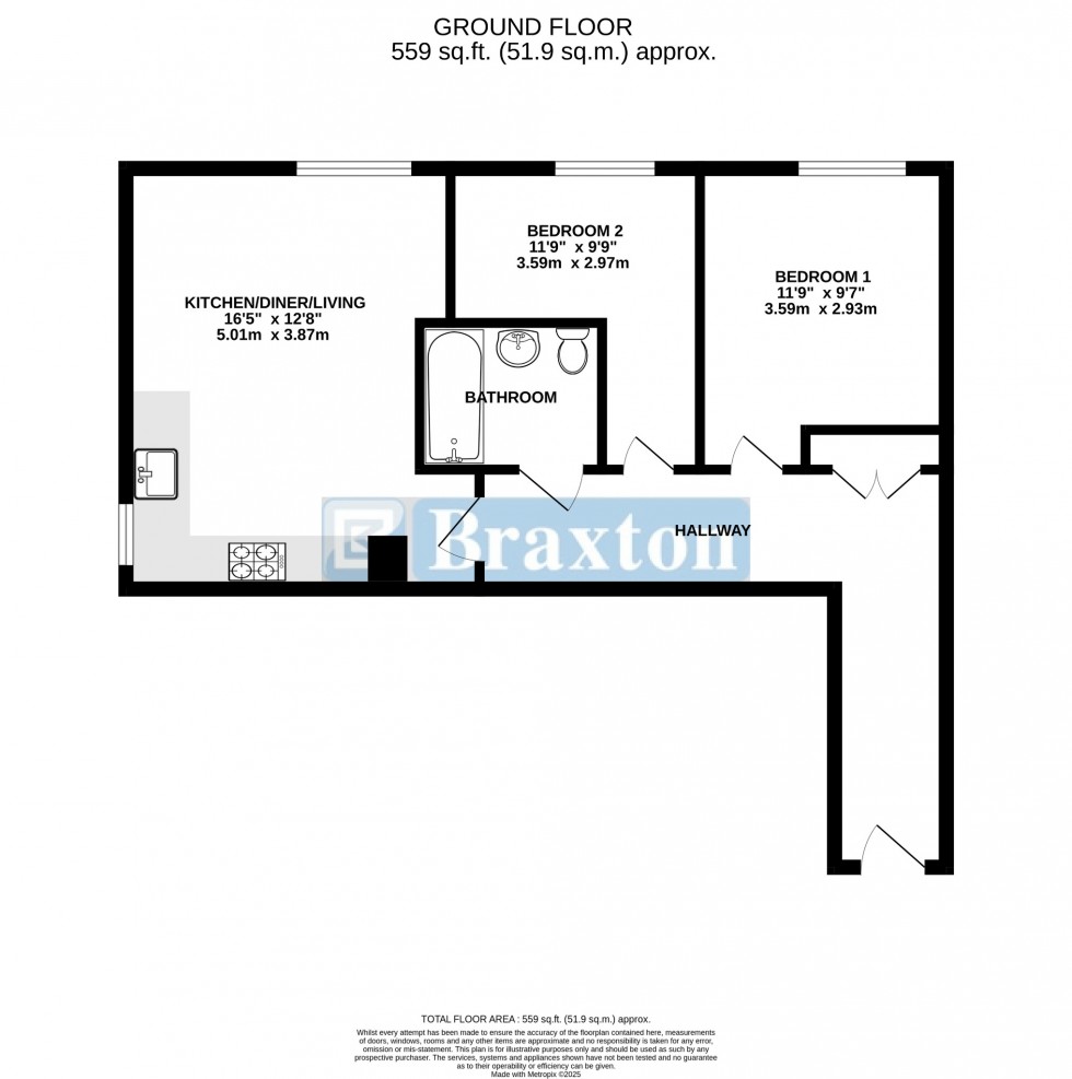 Floorplan for Vanwall Road, Maidenhead