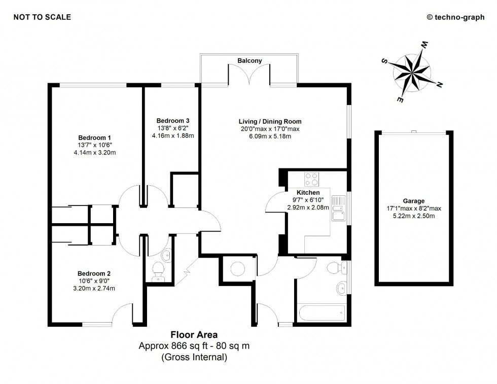 Floorplan for Hever Close, Maidenhead