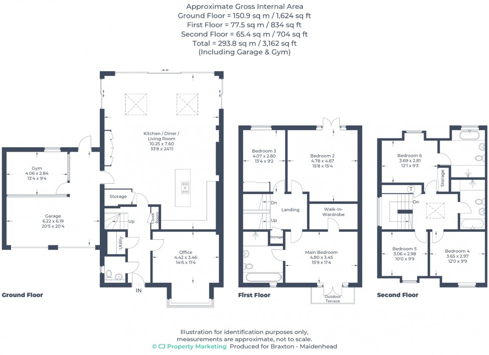 Floorplan for Taplow Riverside, Maidenhead