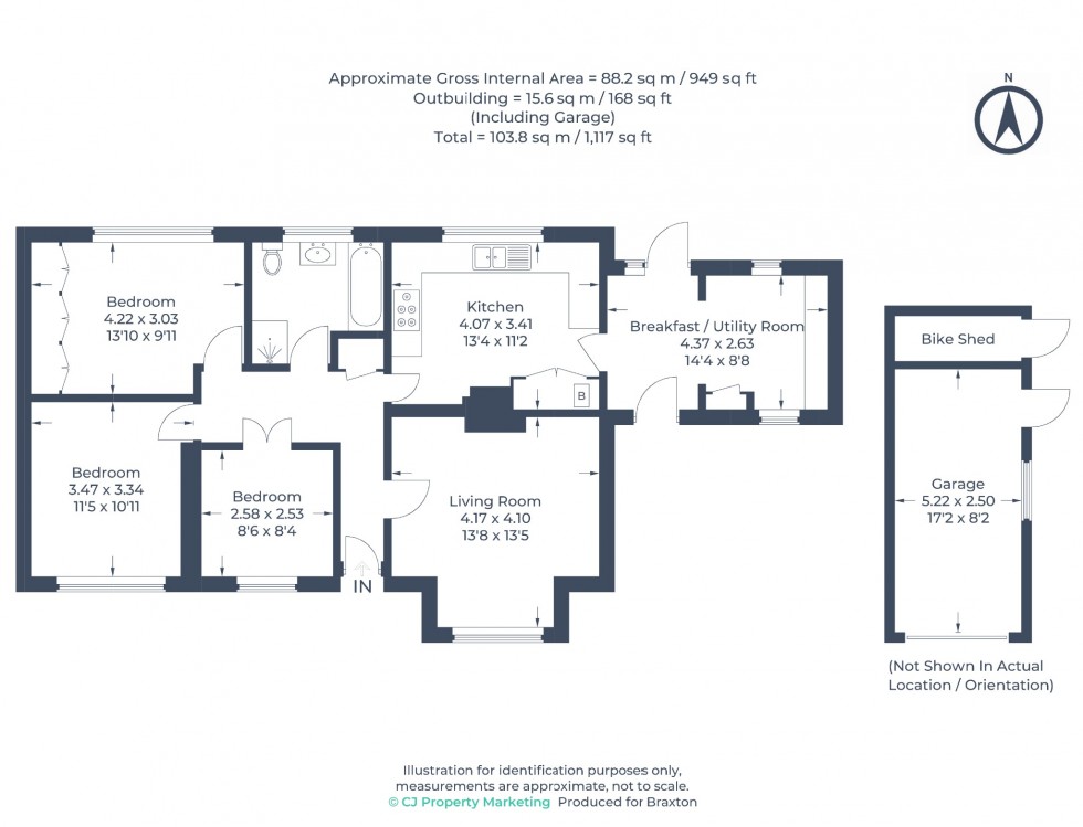 Floorplan for Taylors Court, Maidenhead