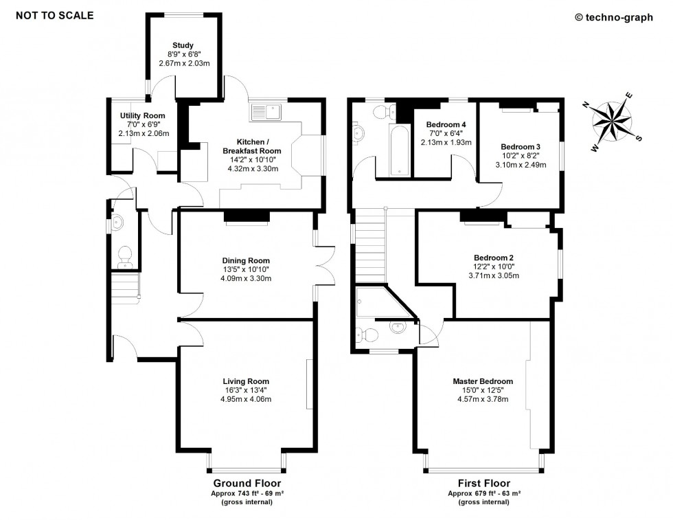 Floorplan for Grenfell Road, Maidenhead