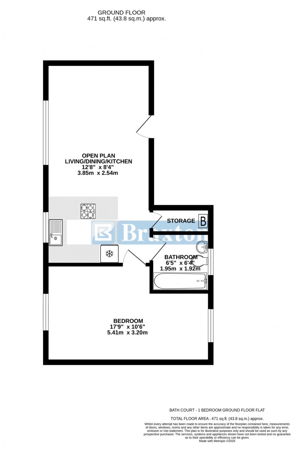 Floorplan for Powney Road, Maidenhead, Berkshire