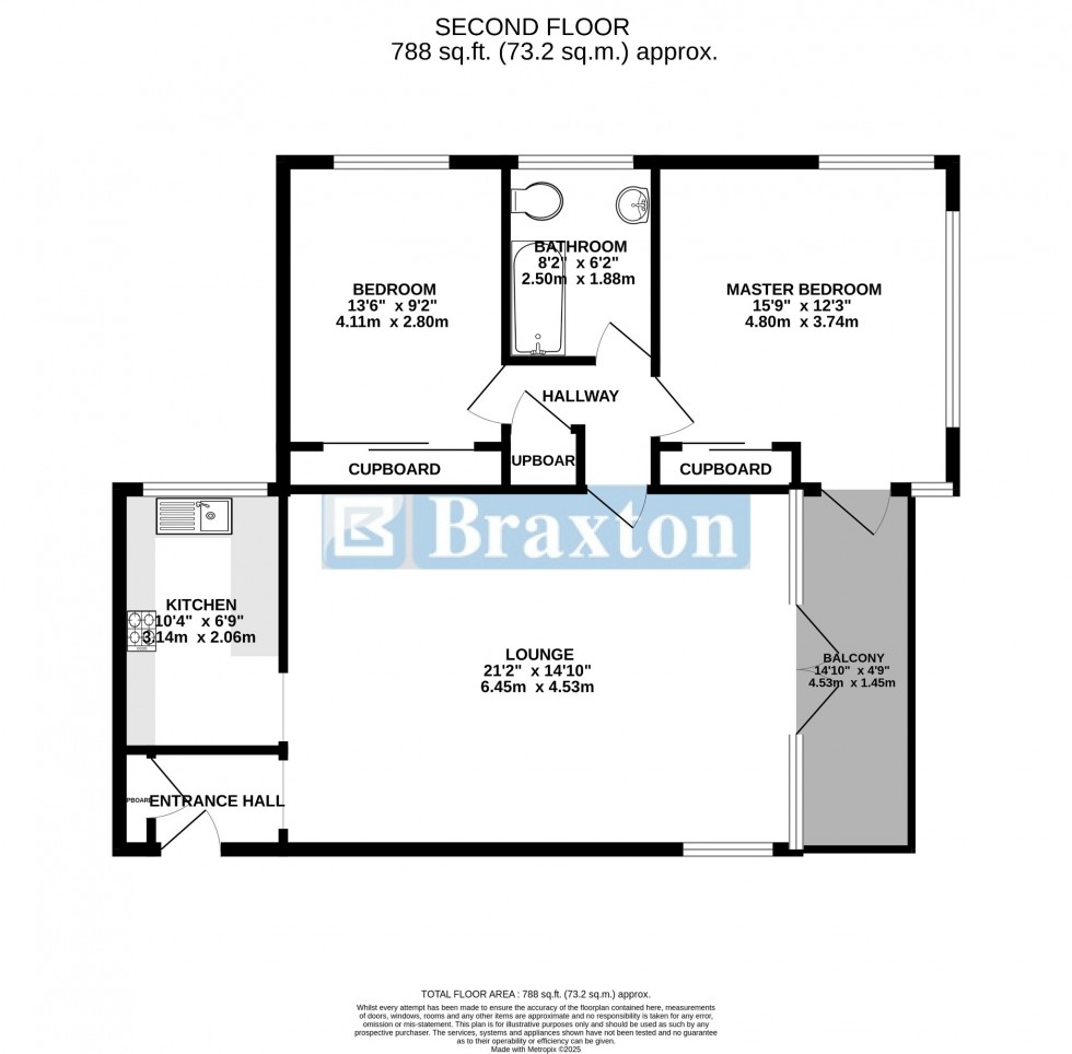Floorplan for Riverside, Maidenhead, Berkshire