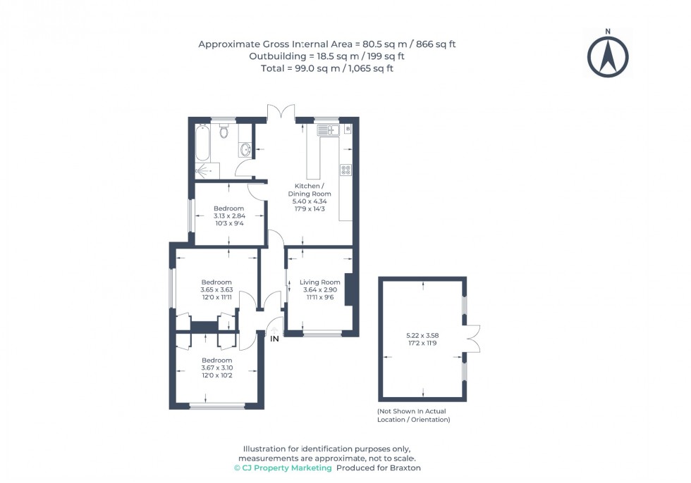 Floorplan for Woodlands Park Road, Maidenhead