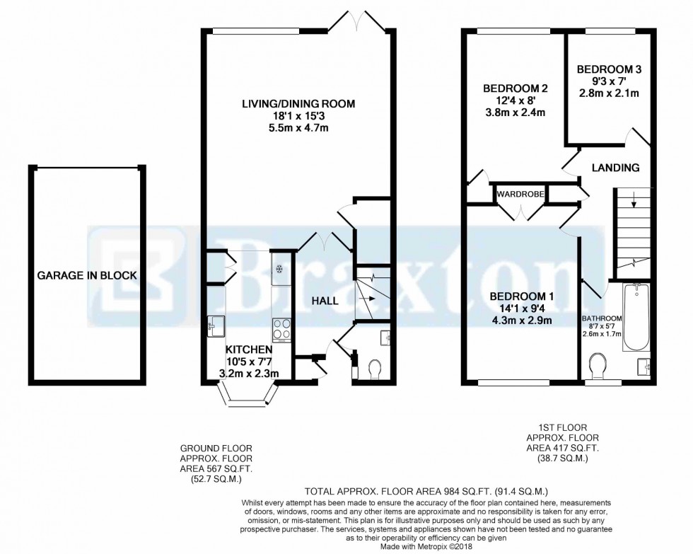 Floorplan for Lantern Walk, Maidenhead