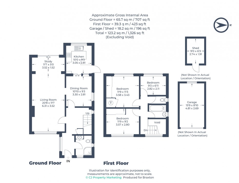 Floorplan for Winchester Drive, Maidenhead