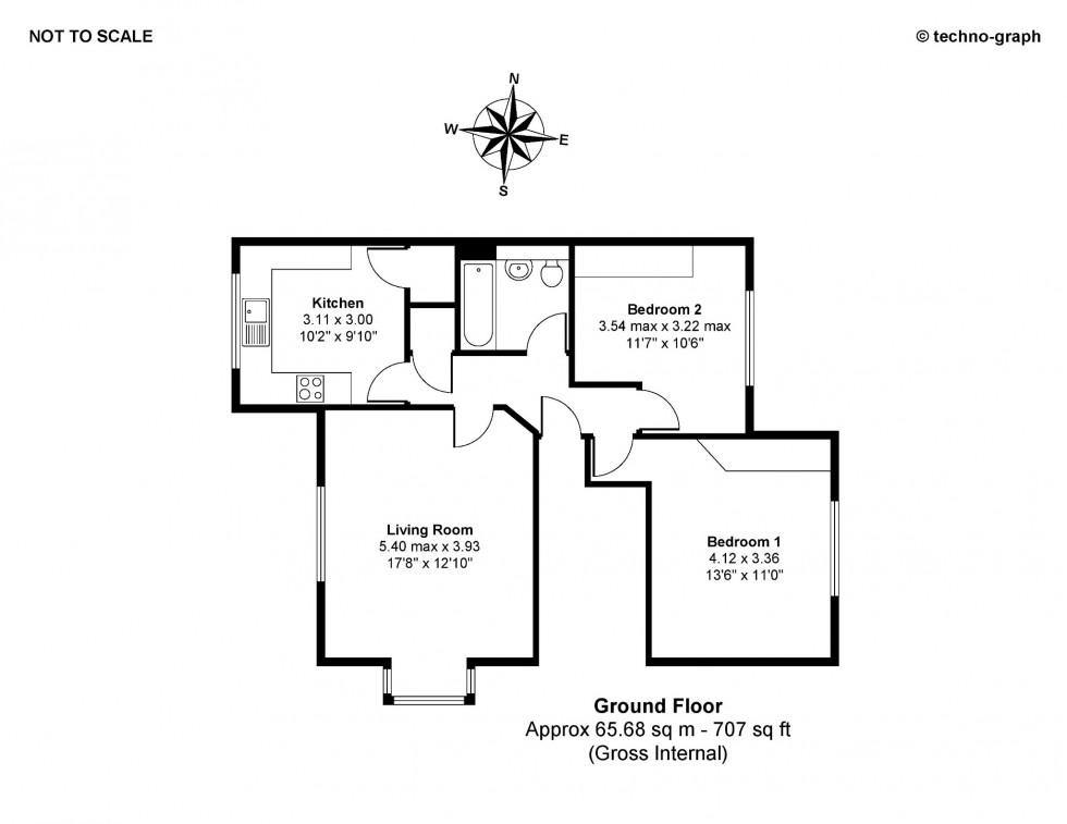 Floorplan for High Town Road, Maidenhead