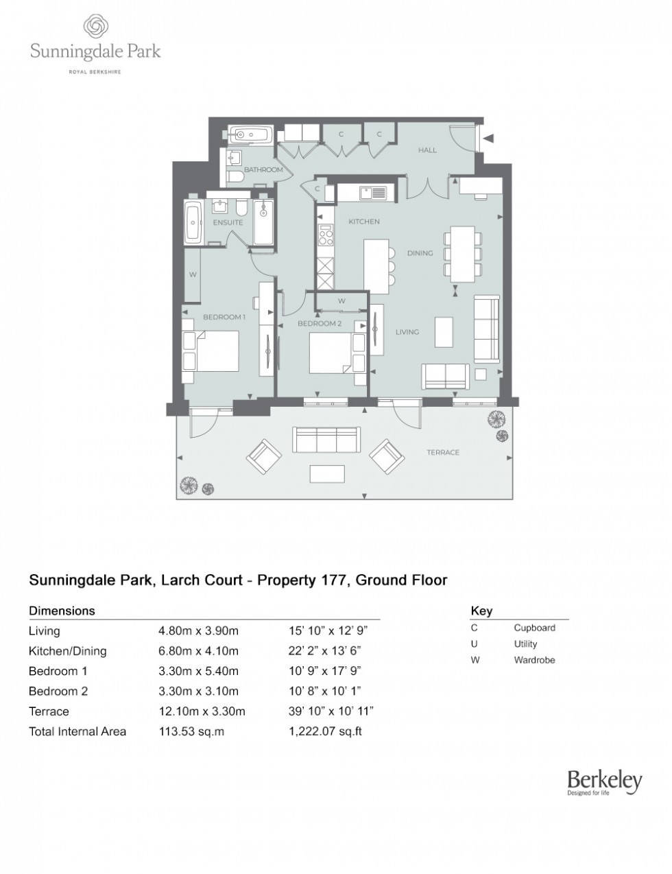 Floorplan for Sunningdale Park, Ascot