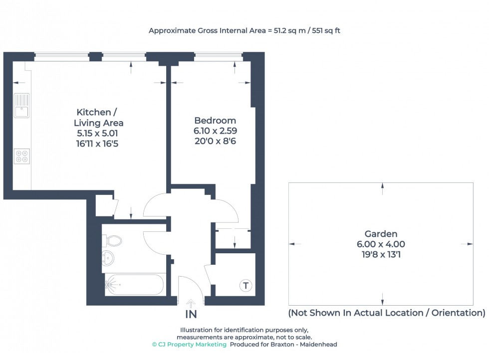 Floorplan for The Lofts, West Street, Maidenhead