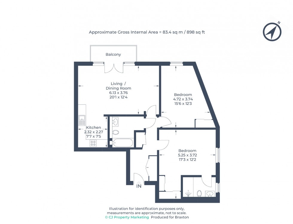 Floorplan for Oldfield Road, Maidenhead