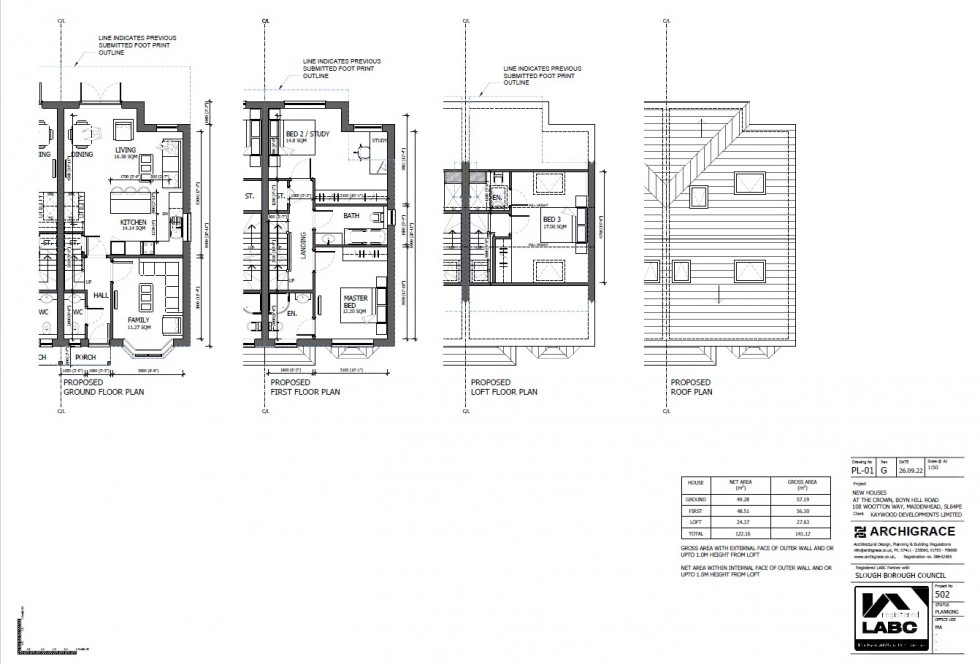 Floorplan for Site With Planning Permission, Maidenhead