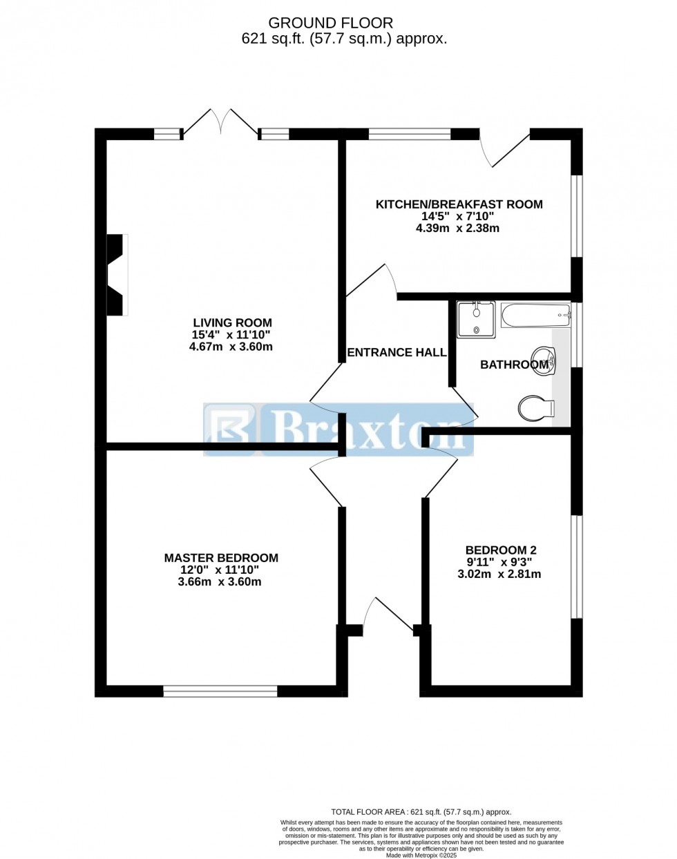 Floorplan for Ray Mill Road East, Maidenhead, Berkshire