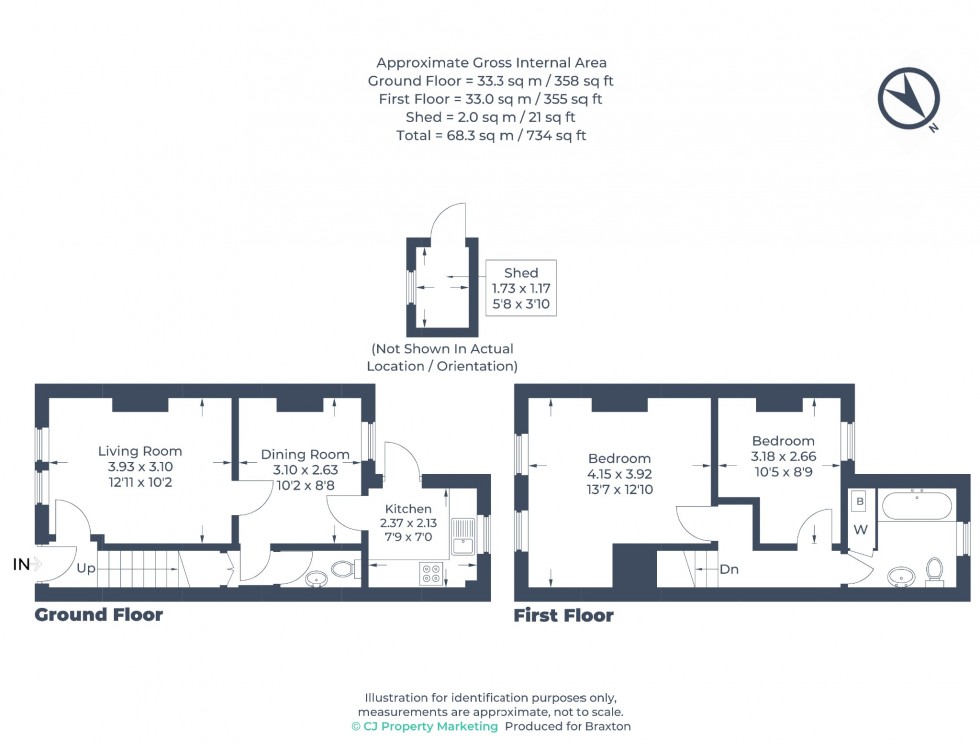 Floorplan for Ray Mill Road East, Maidenhead