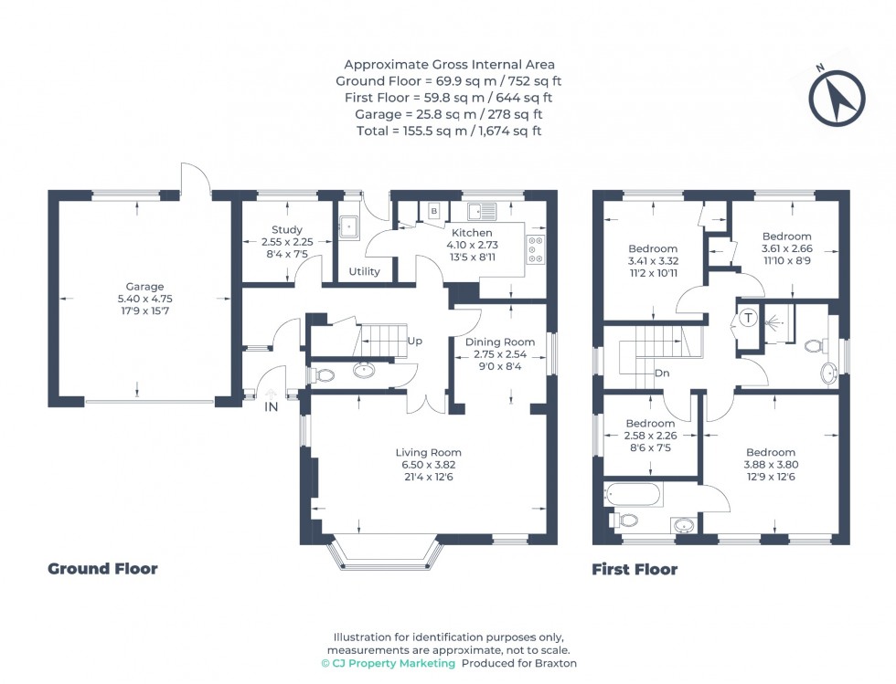 Floorplan for The Binghams, Maidenhead