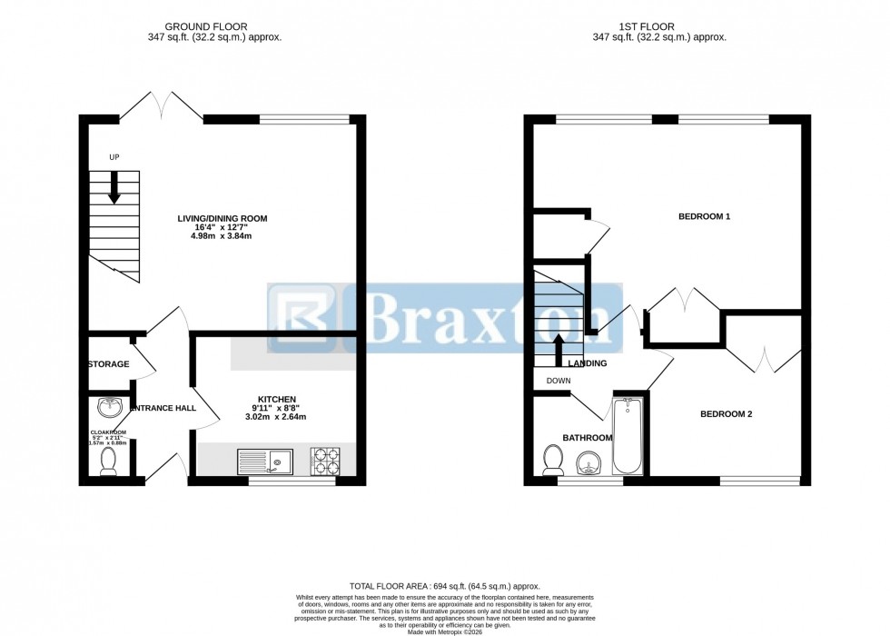 Floorplan for Ray Mill Road West, Maidenhead, Berkshire