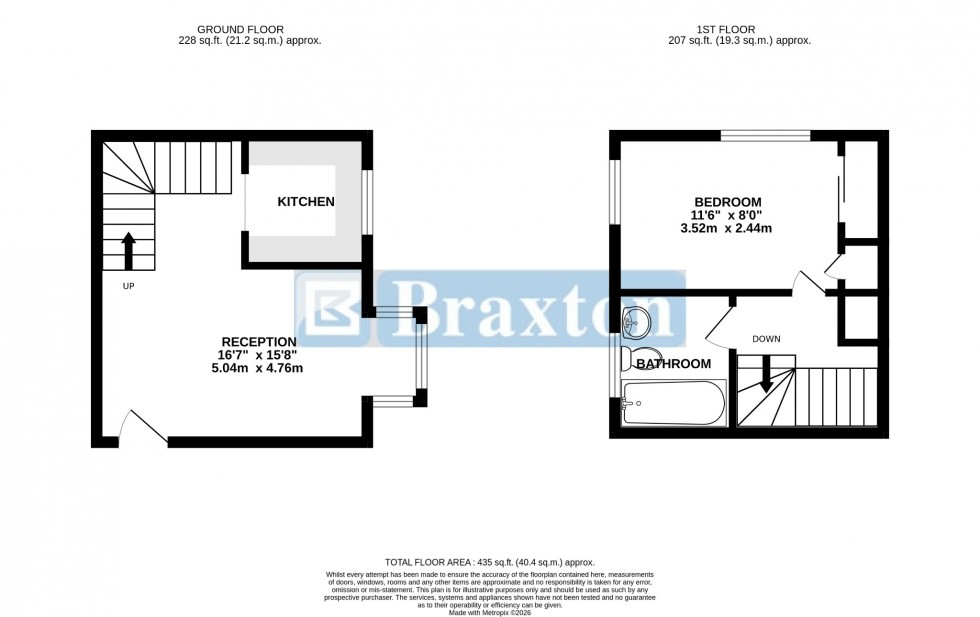 Floorplan for River Area, Maidenhead