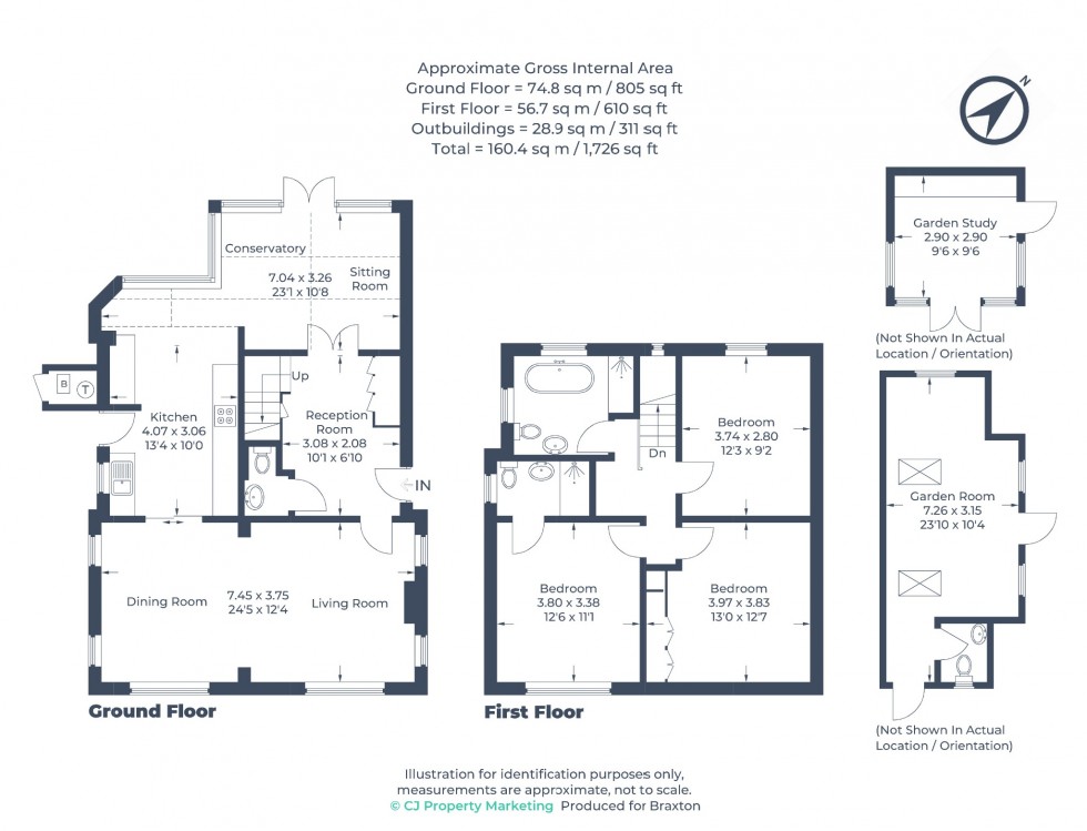 Floorplan for Golden Ball Lane, Maidenhead