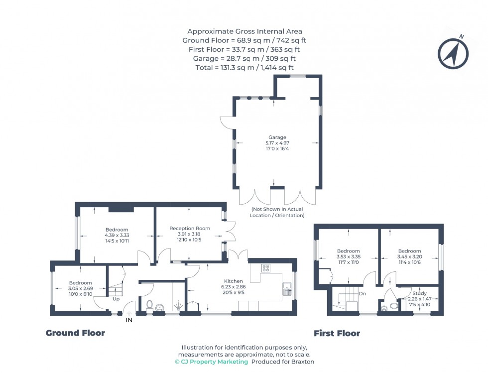 Floorplan for Farm Road, Maidenhead