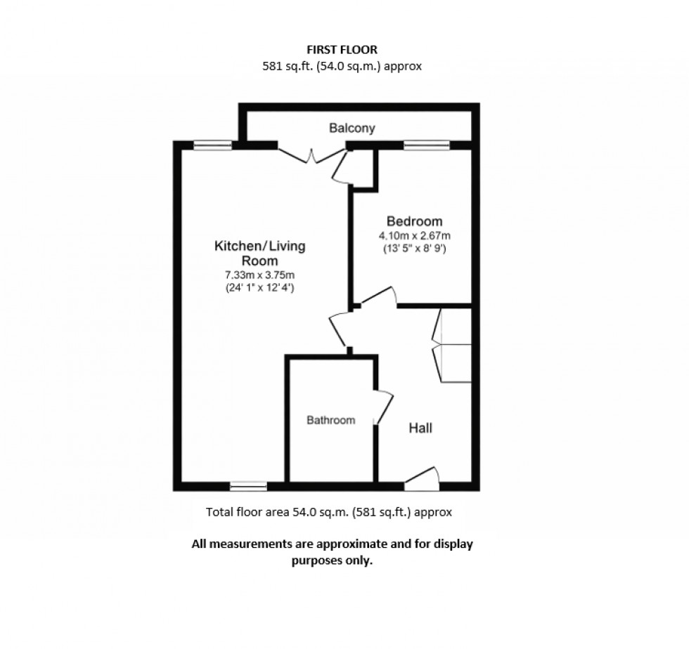 Floorplan for Kingsquater, Oldfield Road, Maidenhead
