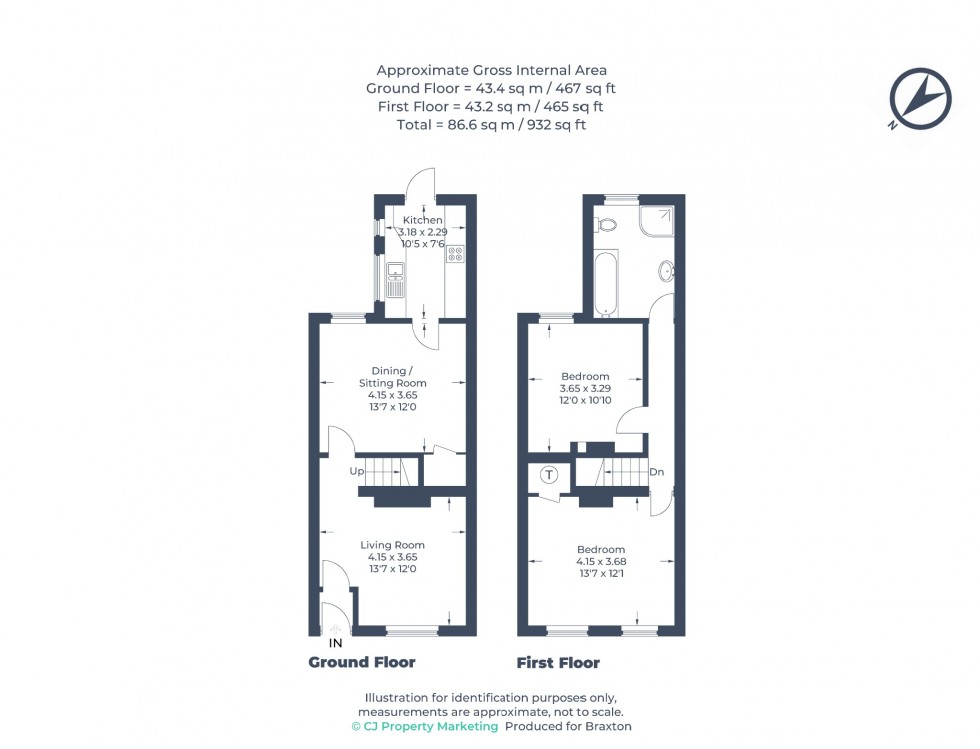 Floorplan for Belmont Road, Maidenhead