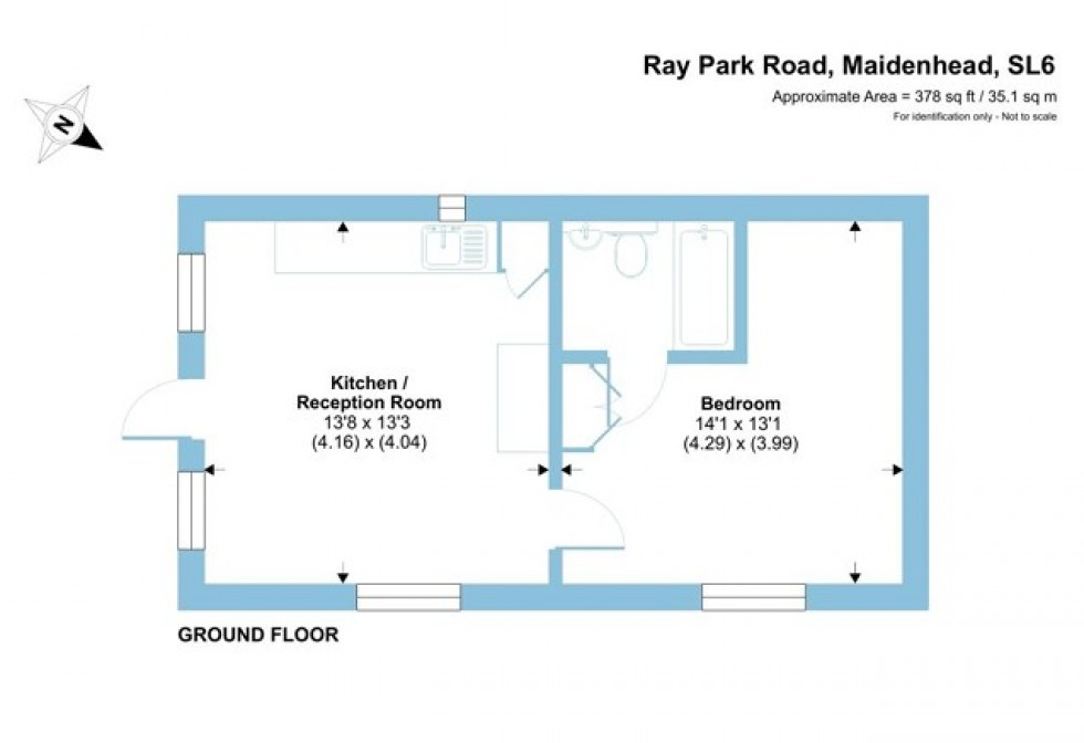 Floorplan for River Area, Maidenhead
