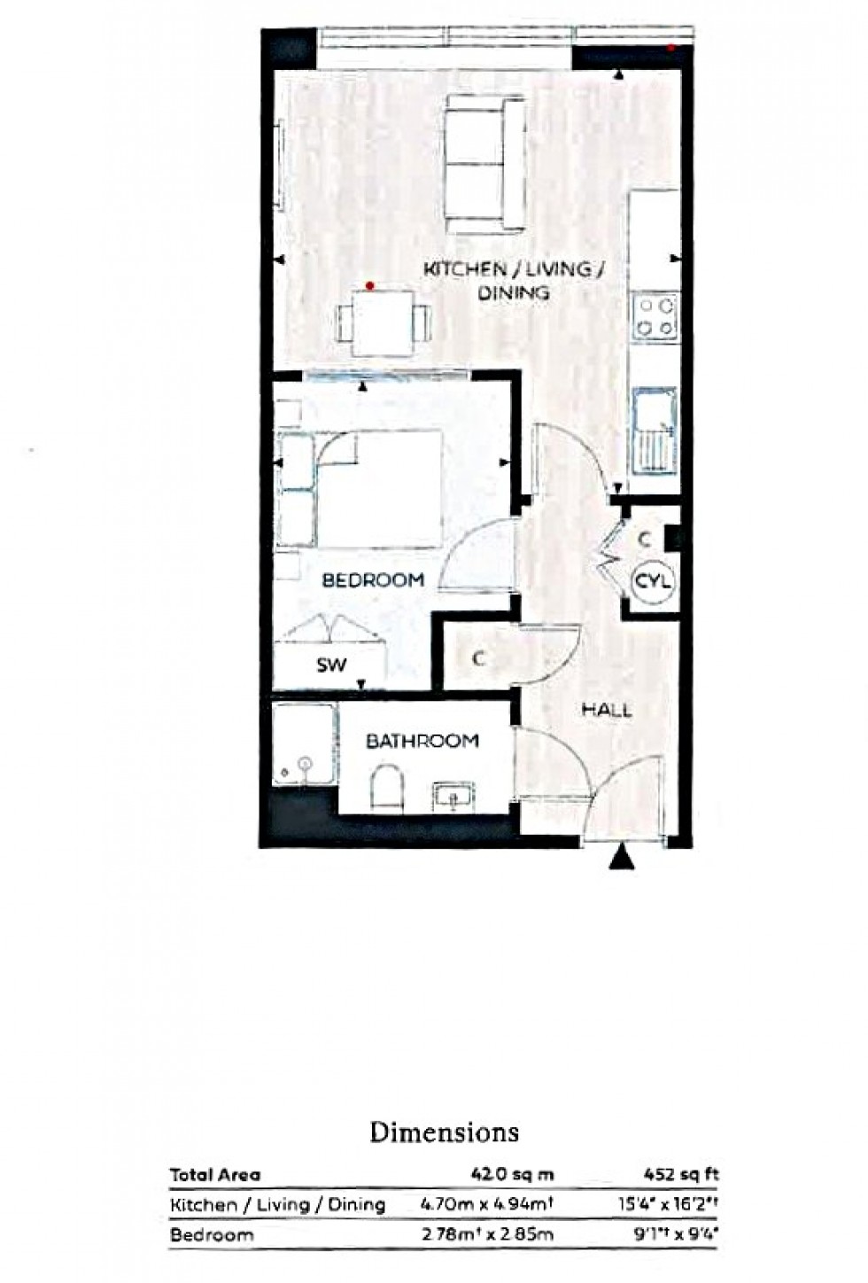 Floorplan for Vanwall Road, Maidenhead