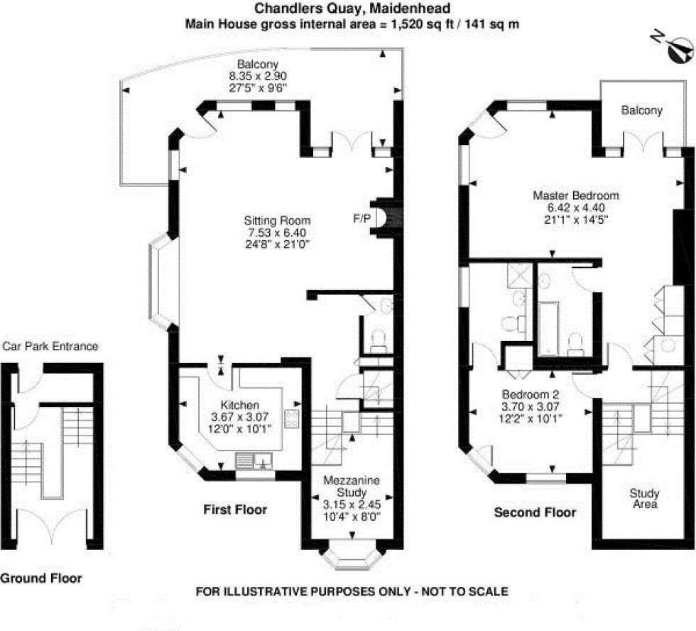 Floorplan for RIVER VIEWS, Maidenhead