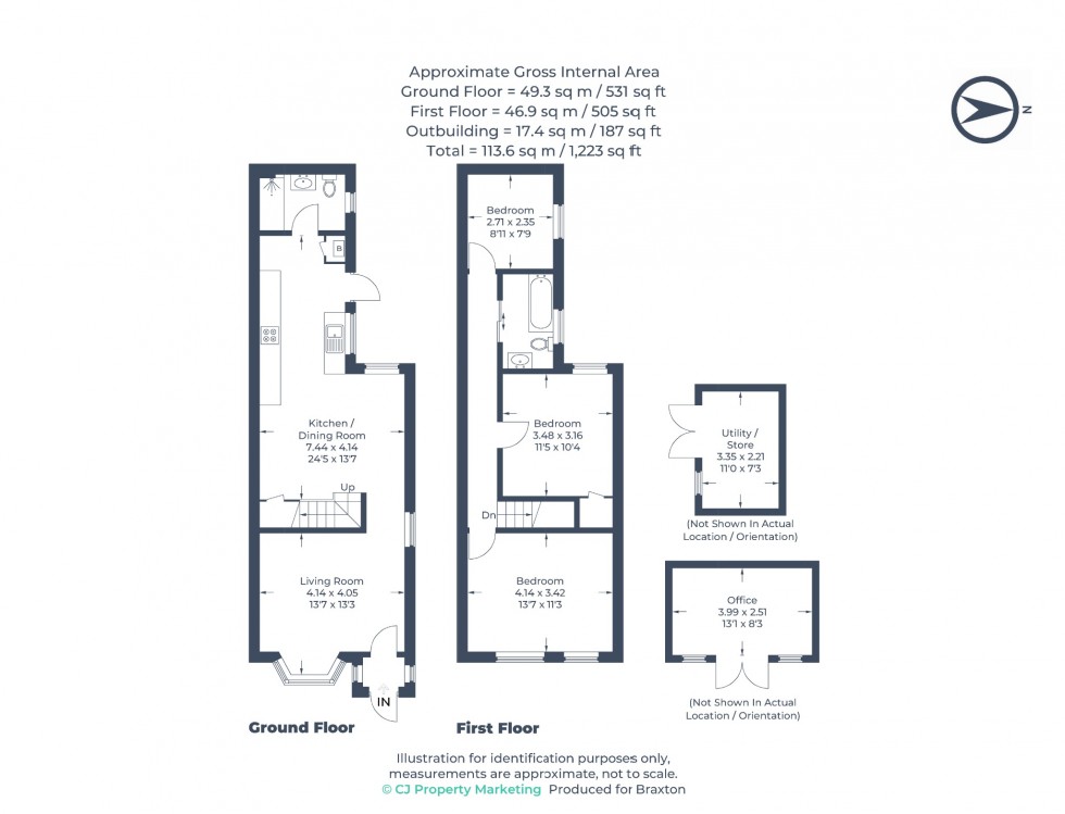 Floorplan for Blackamoor Lane, Maidenhead