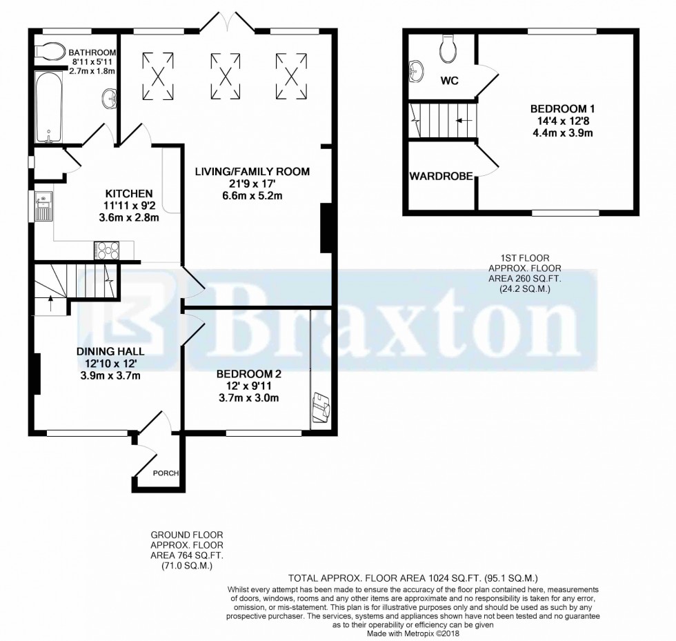 Floorplan for Smithfield Road, Maidenhead