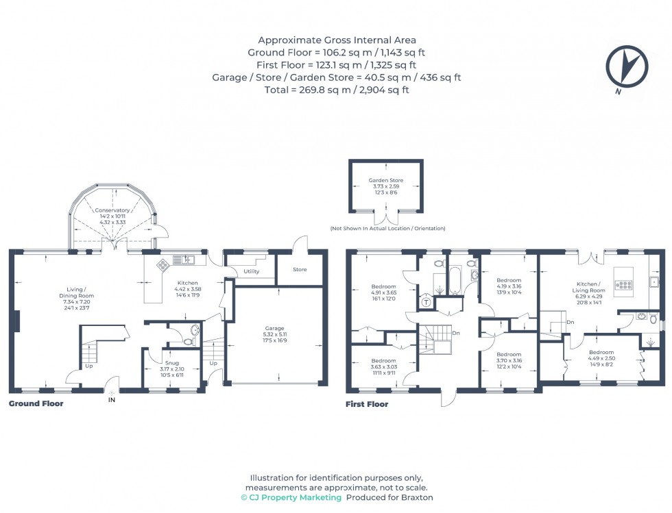 Floorplan for Islet Park Drive, Maidenhead