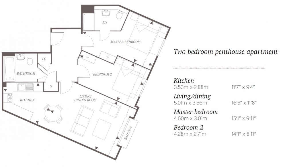 Floorplan for St Ives Road, Maidenhead