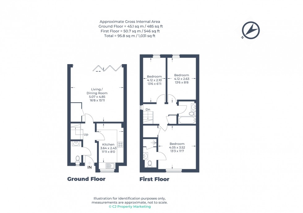 Floorplan for New Home, Penyston Road, Maidenhead