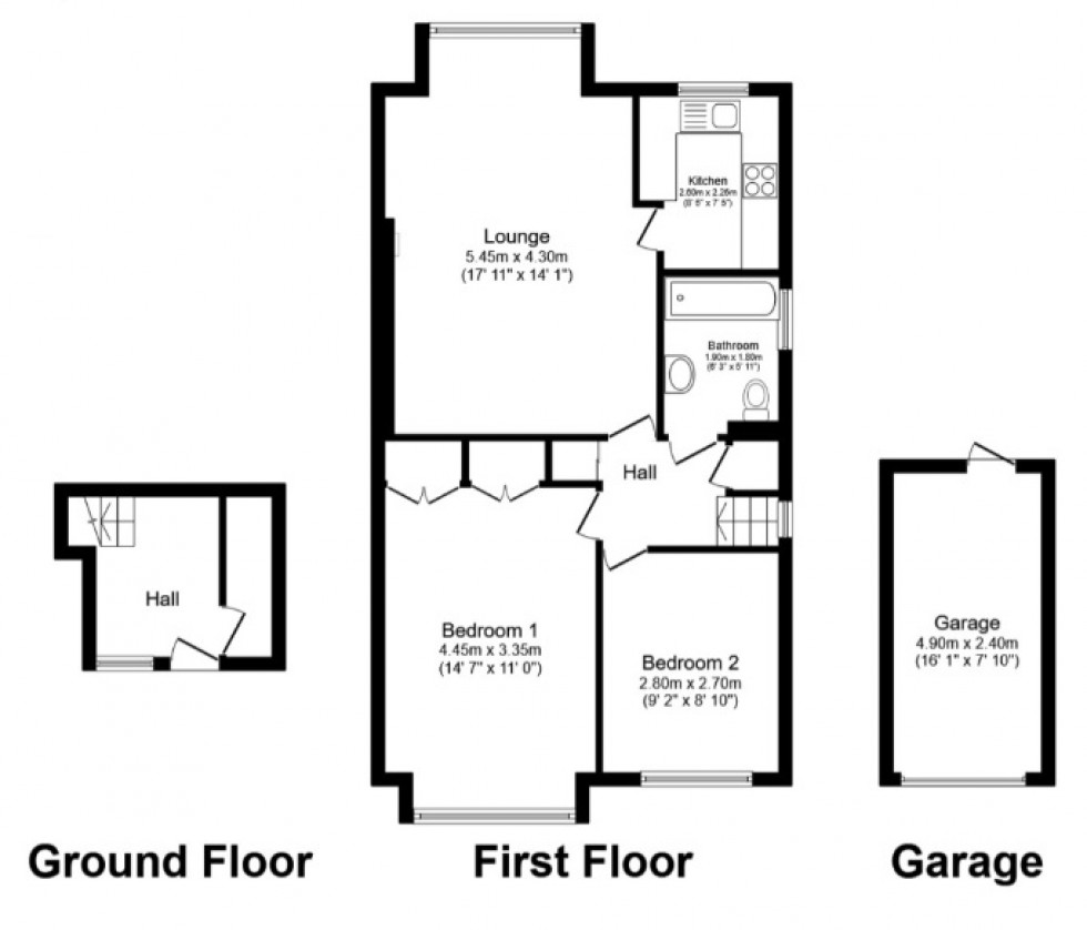 Floorplan for Sandringham Road, Maidenhead, Berkshire